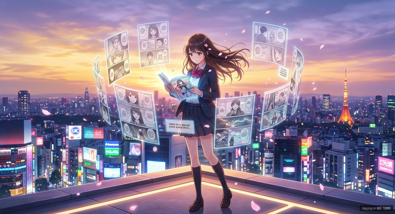 【视频演示】原创动画短片：机器人与小女孩